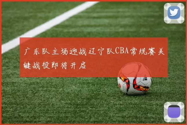 广东队主场迎战辽宁队CBA常规赛关键战役即将开启