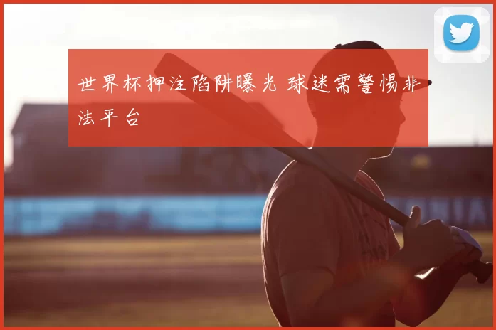 世界杯押注陷阱曝光 球迷需警惕非法平台